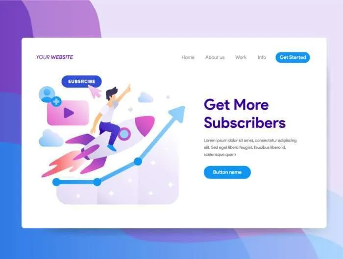 5 Social Media Illustration