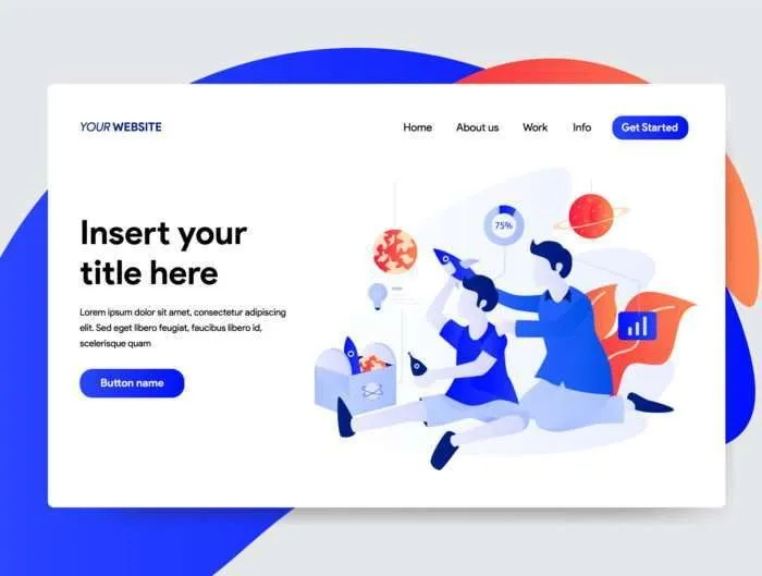 5 Startup Business Illustration