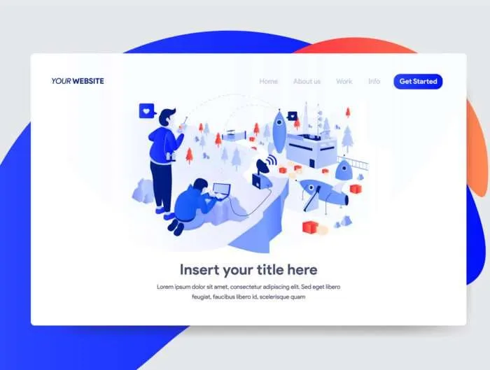 5 Startup Business Illustration