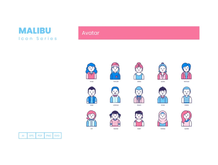 50 User Avatars