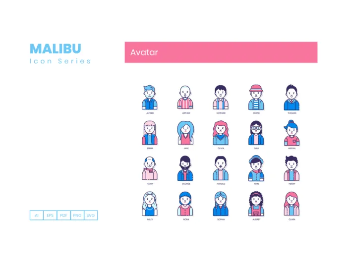 50 User Avatars