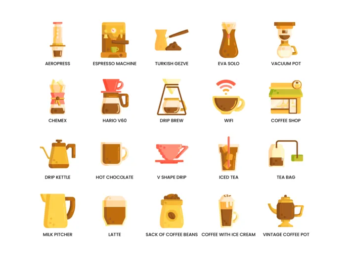 80 Coffee Icons