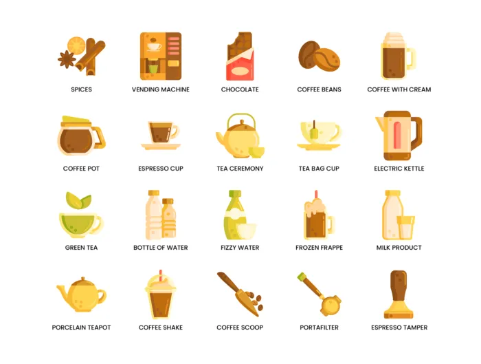 80 Coffee Icons