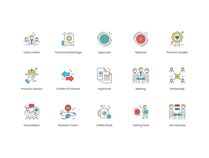 85 Business Modern Icons