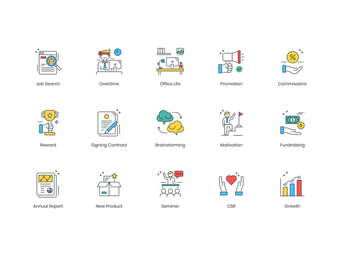 85 Business Modern Icons