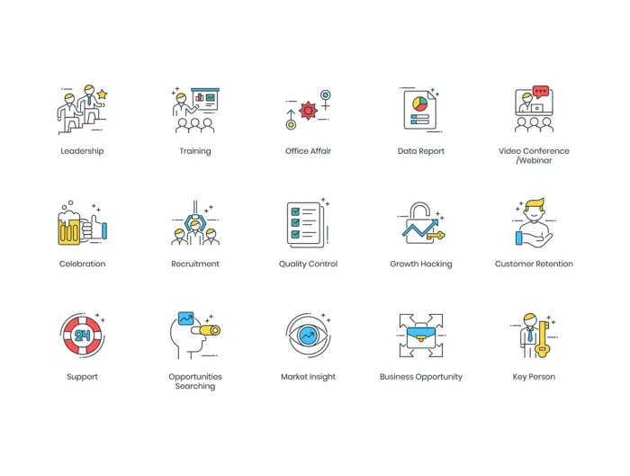 85 Business Modern Icons