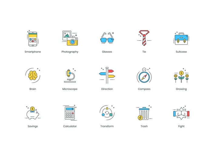 90 Startup Modern Icons