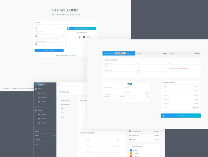 Adminian Forms