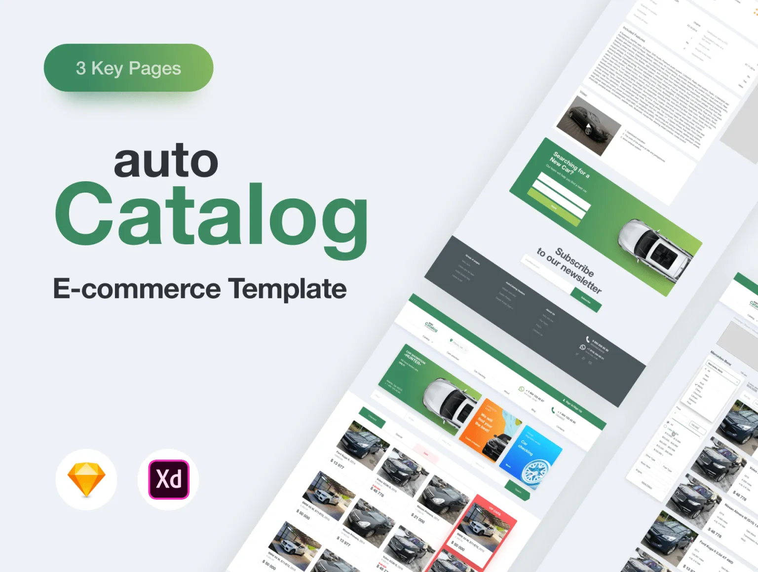 AutoCatalog E-Commerce Template