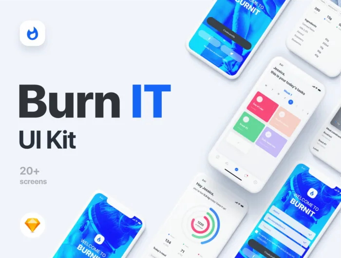 BURNIT UI Kit