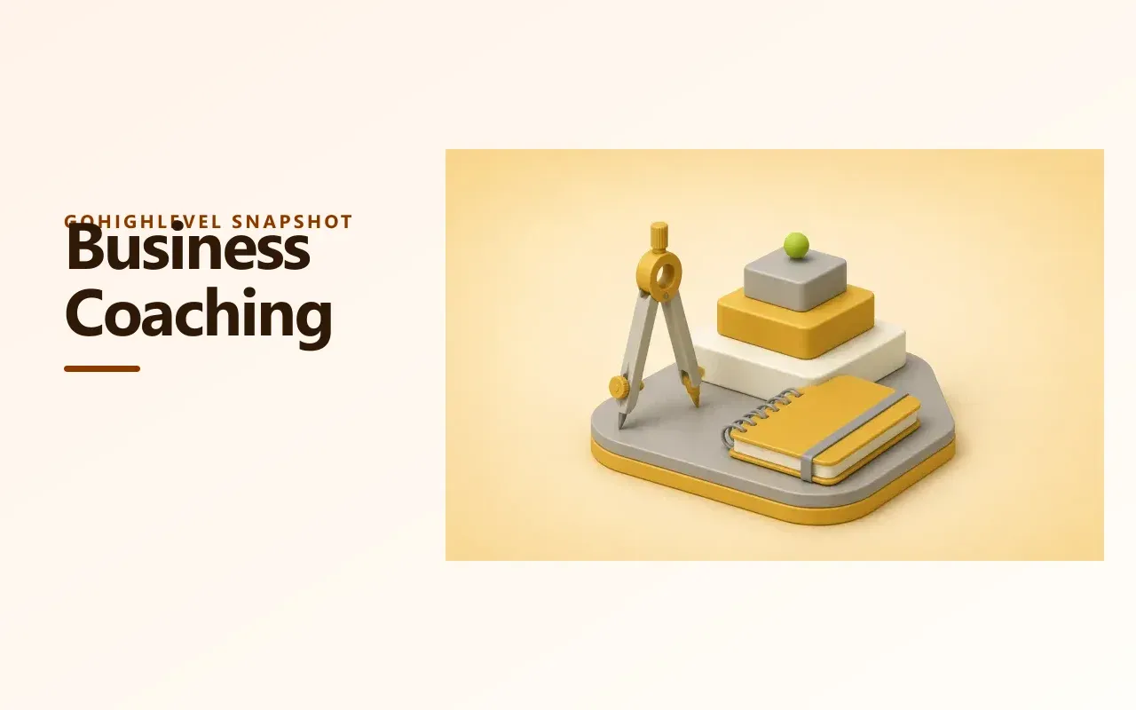 Business Coaching Snapshot for GoHighLevel