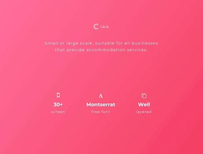 Caria - eCommerce App UI Kit