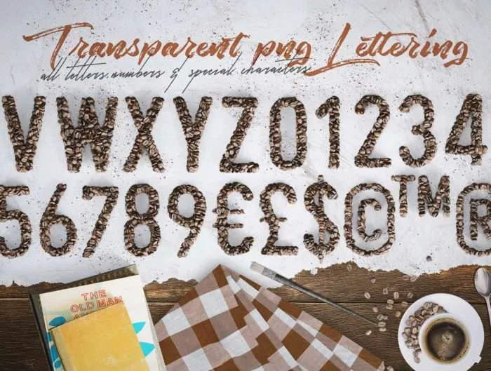 Coffee Beans - Font & Lettering