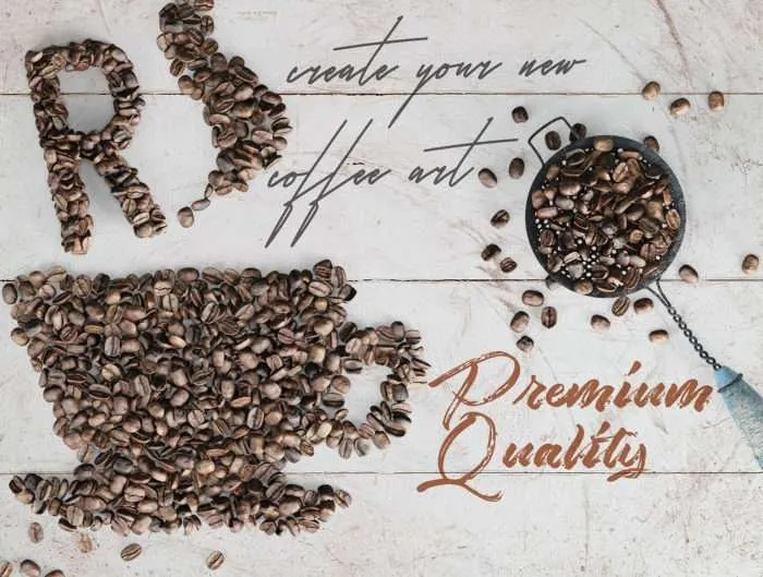 Coffee Beans - Font & Lettering