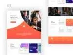 Creative Agency Web Template Design