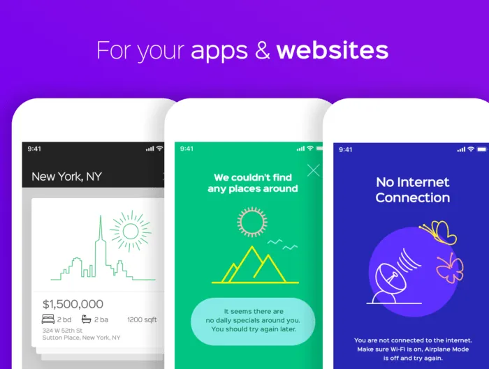 Creative Placeholders & Scene Illustrations