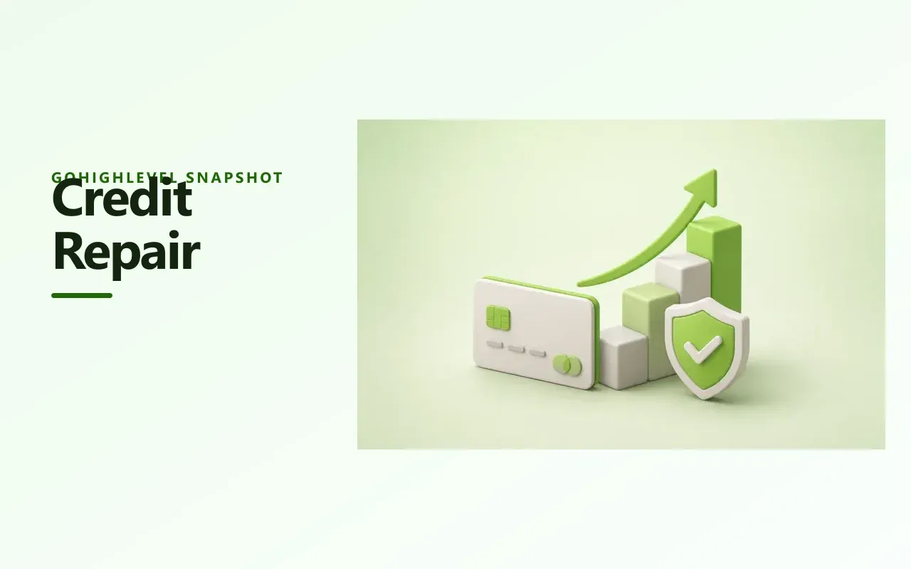 Credit Repair Snapshot for GoHighLevel