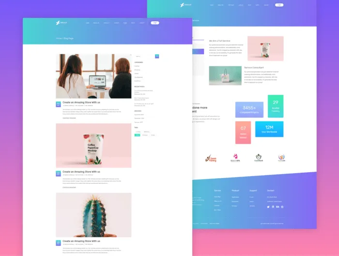 Digital Agency Landing Template