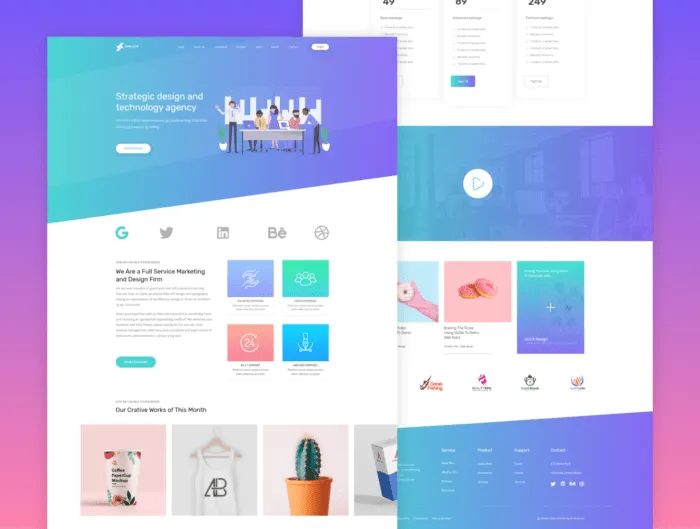 Digital Agency Landing Template