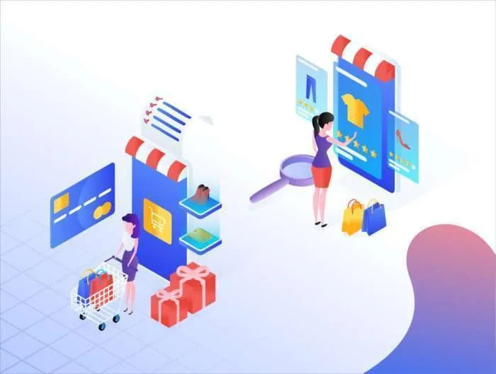 Ecommerce Isometric Illustration 1