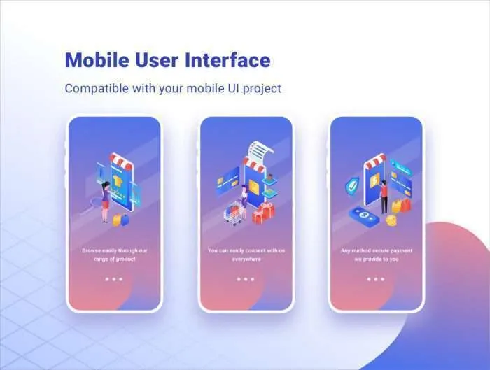 Ecommerce Isometric Illustration 1