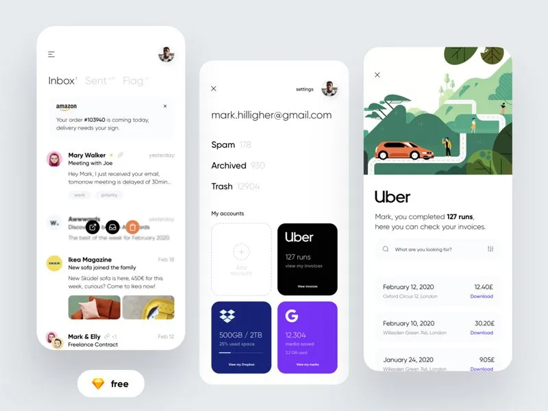 Emils Mobile UI Kit