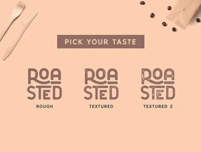 Floresto Textured Typeface