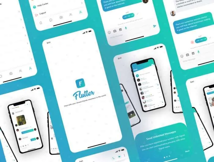 Flutter Messaging App UI Kit