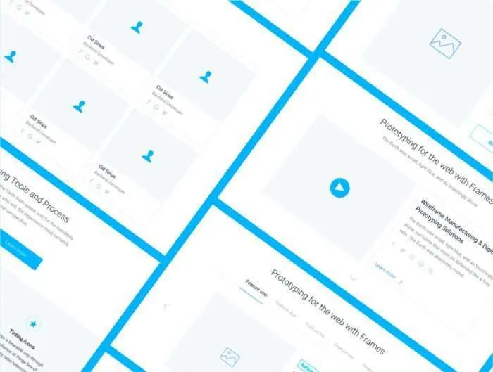 Frames 3 - Web Wireframe Kit