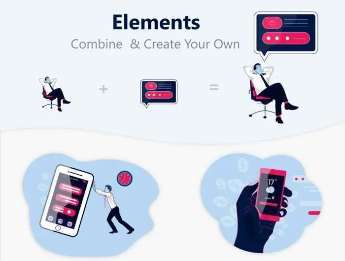 Freelancer Illustration Pack Vol 01