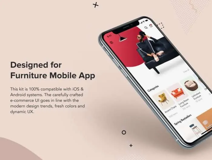 Furniture Design UI Kit