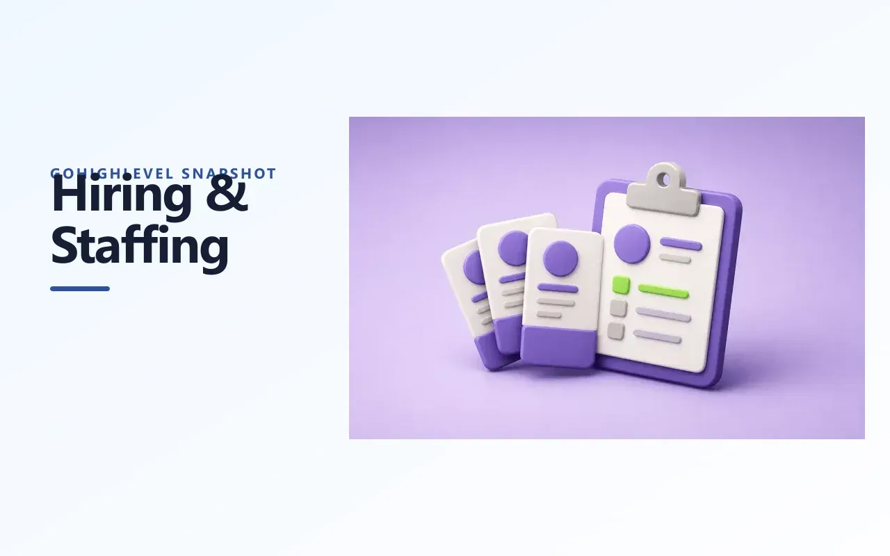 Hiring and Staffing Snapshot for GoHighLevel