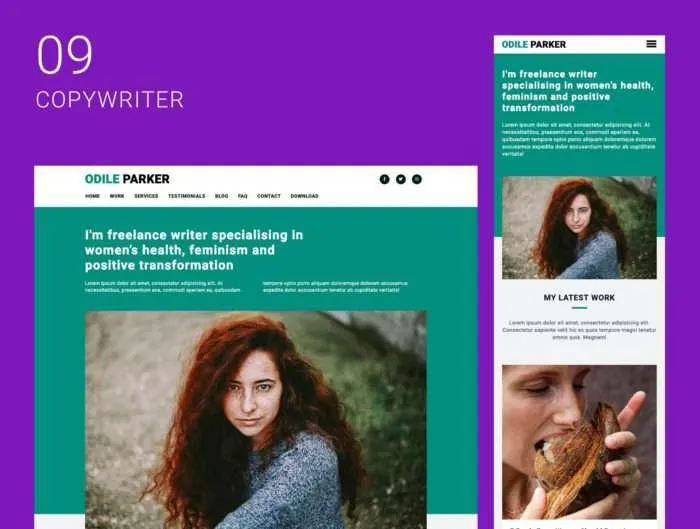 HTML Onepage Freelance Bundle
