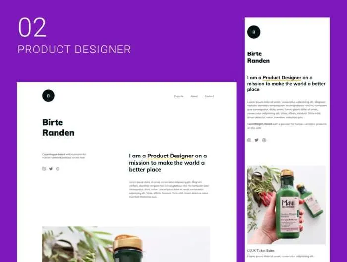 HTML Onepage Freelance Bundle