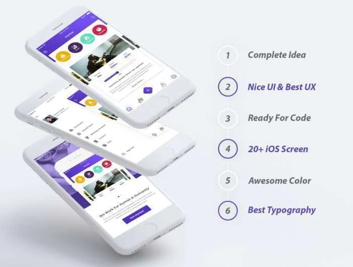 Humanos Charity UI Kit