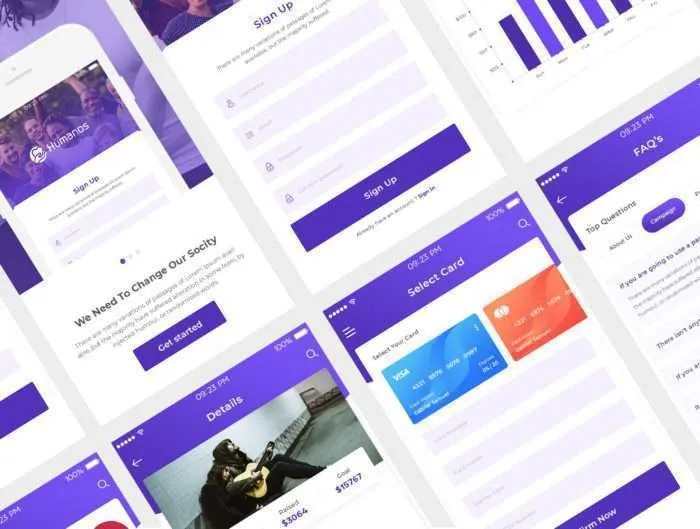 Humanos Charity UI Kit
