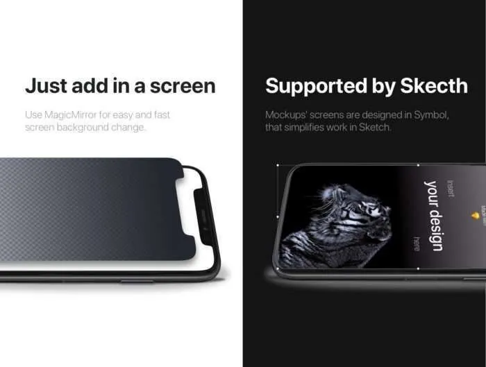 iPhone Xs Mockups - Cheetah