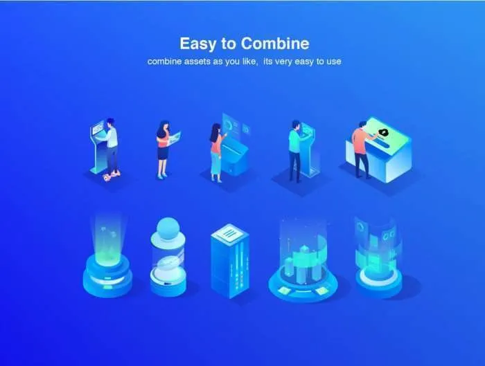 Isometric Illustrations Vol 01