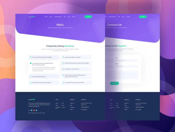LiteHYIP – HYIP Investment Website PSD Template