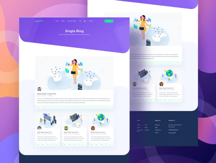 LiteHYIP – HYIP Investment Website PSD Template