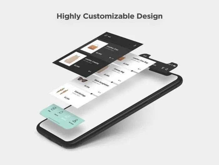 Malèna Shop iOS UI Kit
