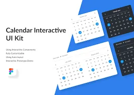 Multifunctional Calendar UI Kit