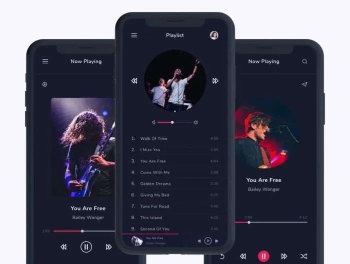 Musicly - Music and Podcast App UI Kit