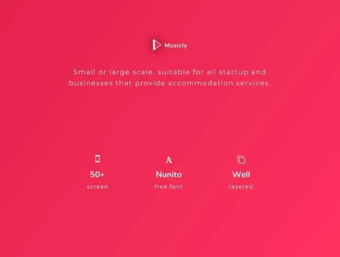 Musicly - Music and Podcast App UI Kit