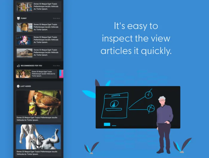 News & Reader Mobile App UI Kit