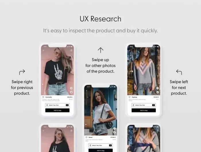 ONLY Fashion Mobile E-Commerce UI Kit