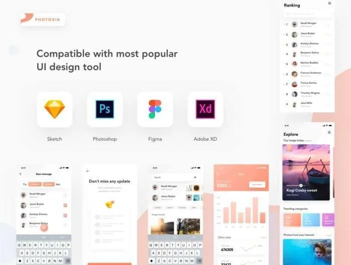 PhotoXia UI Kit