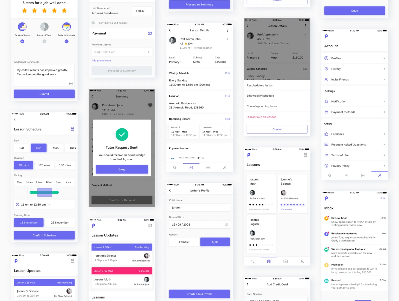 Plum iOS UI Kit