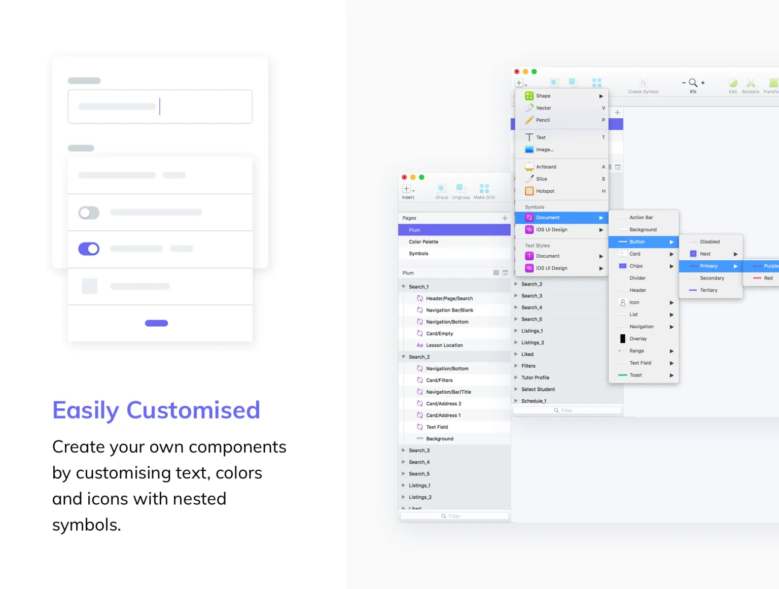 Plum iOS UI Kit