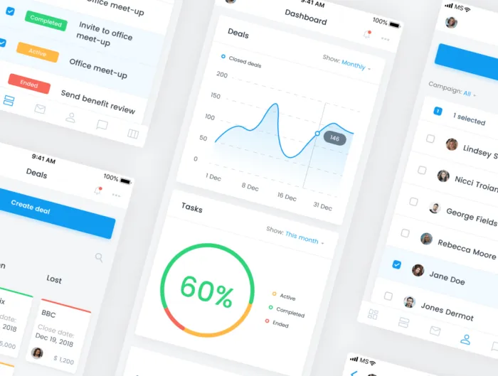 SaaS Dashboard UI Kit